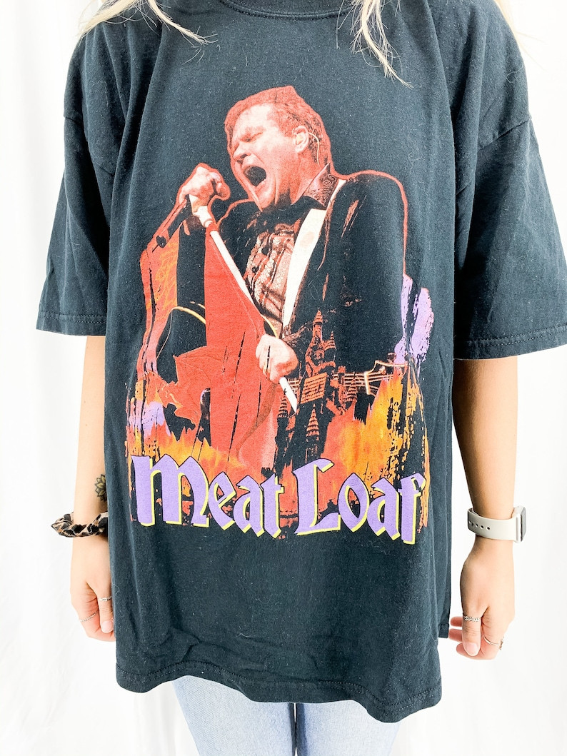 Meat Loaf 2005 Tour Tee Rare Design Shirt