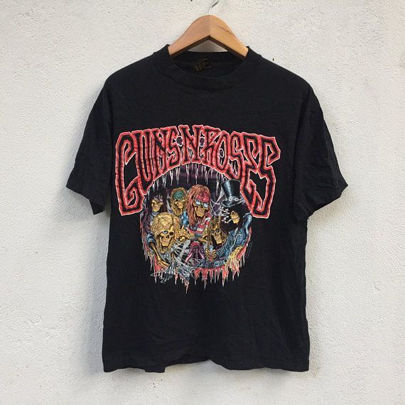 Megarare vintage 90s Guns And Roses Tokyo Japan Tour 1993 shirt