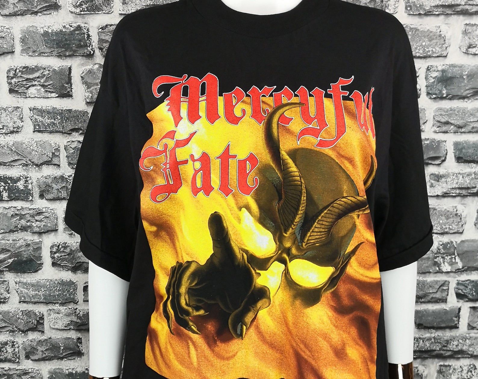 Mercyful Fate 1993 Unworn Vintage T-Shirt Unholy Reunion At Dynamo Tee