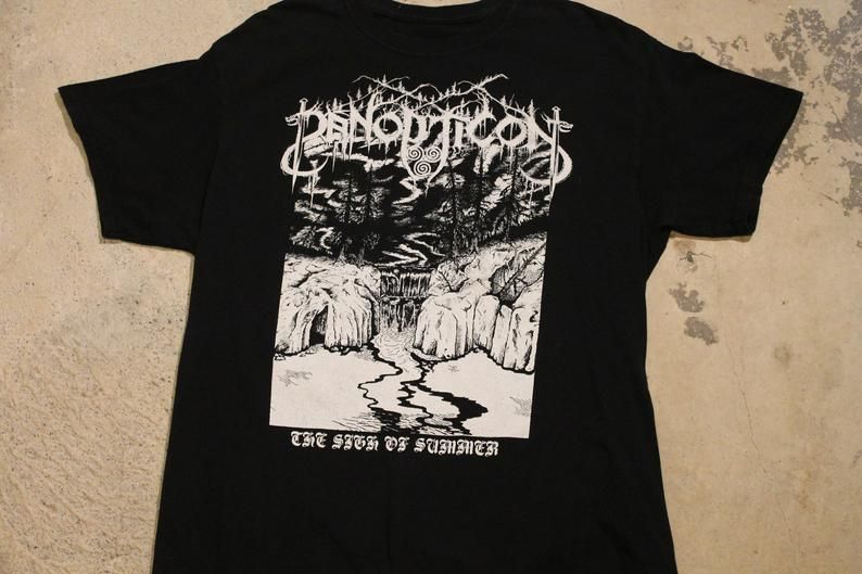 Metal Music Promo Graphic Vintage Underground Band Print The Sick Of Summer Bloodrun Records Hell Shirt