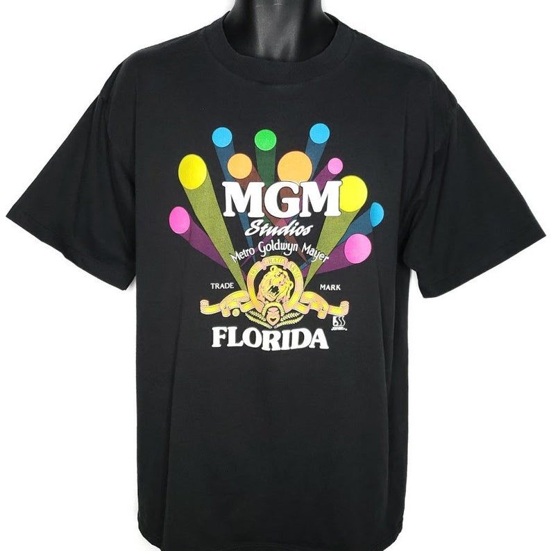 Mgm Studios Florida Shirt Vintage 90S Hollywood Metro Goldwyn Mayer
