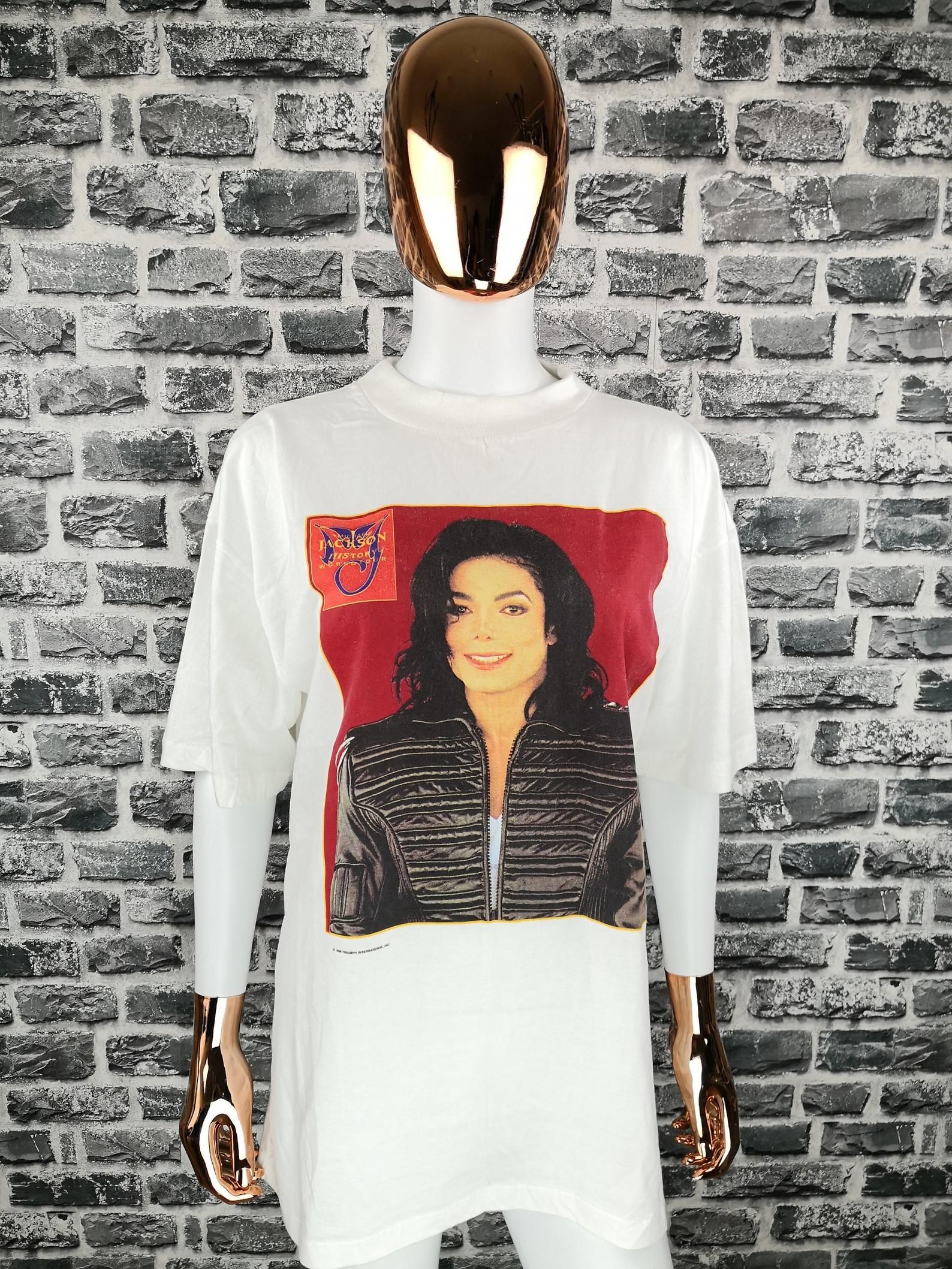 Michael Jackson 1996 Unworn Vintage History World Tour T-Shirt King Of Pop Shirt Rare