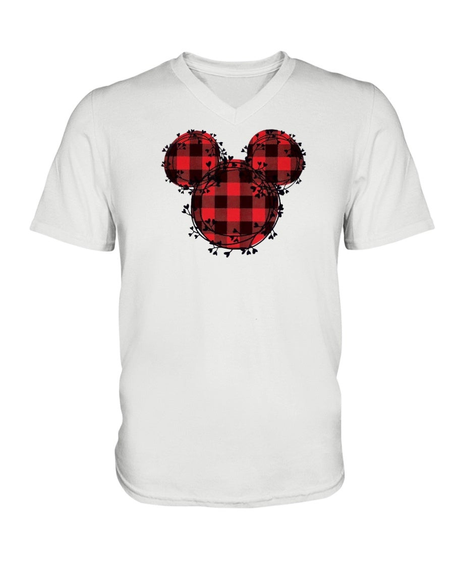 Mickey Disney Disney Disney Trendy Disney V Neck Tee 081121