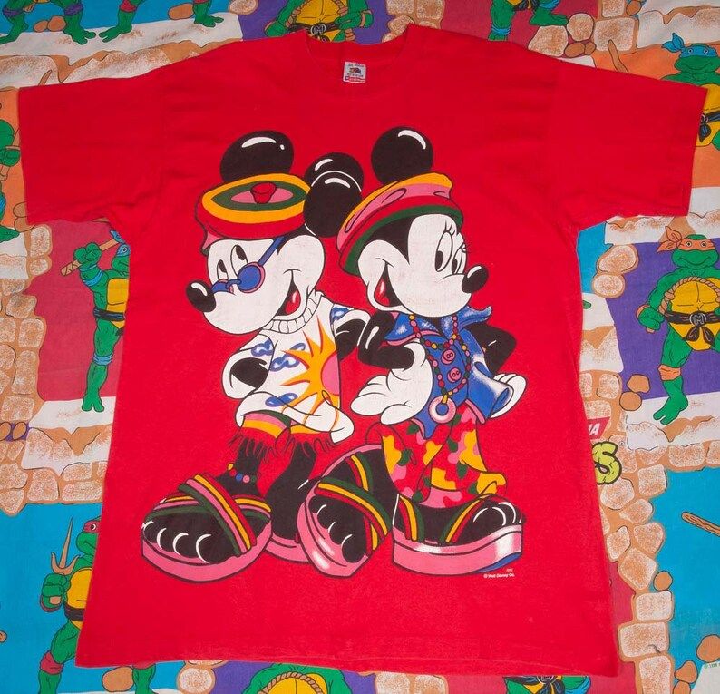 Mickey Mouse Minnie Disney Rasta