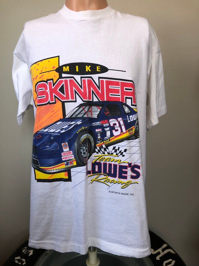 Mike Skinner Lowes Racing Shirt