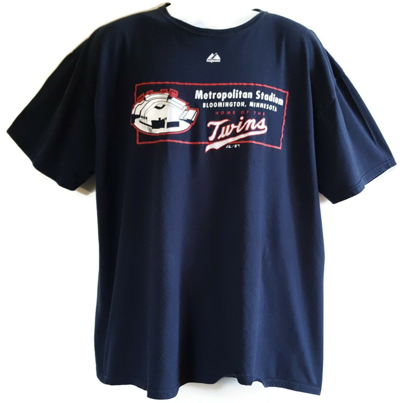 Minnesota Twins Baseball Shirt Men'S Majestic Vintage 80'S