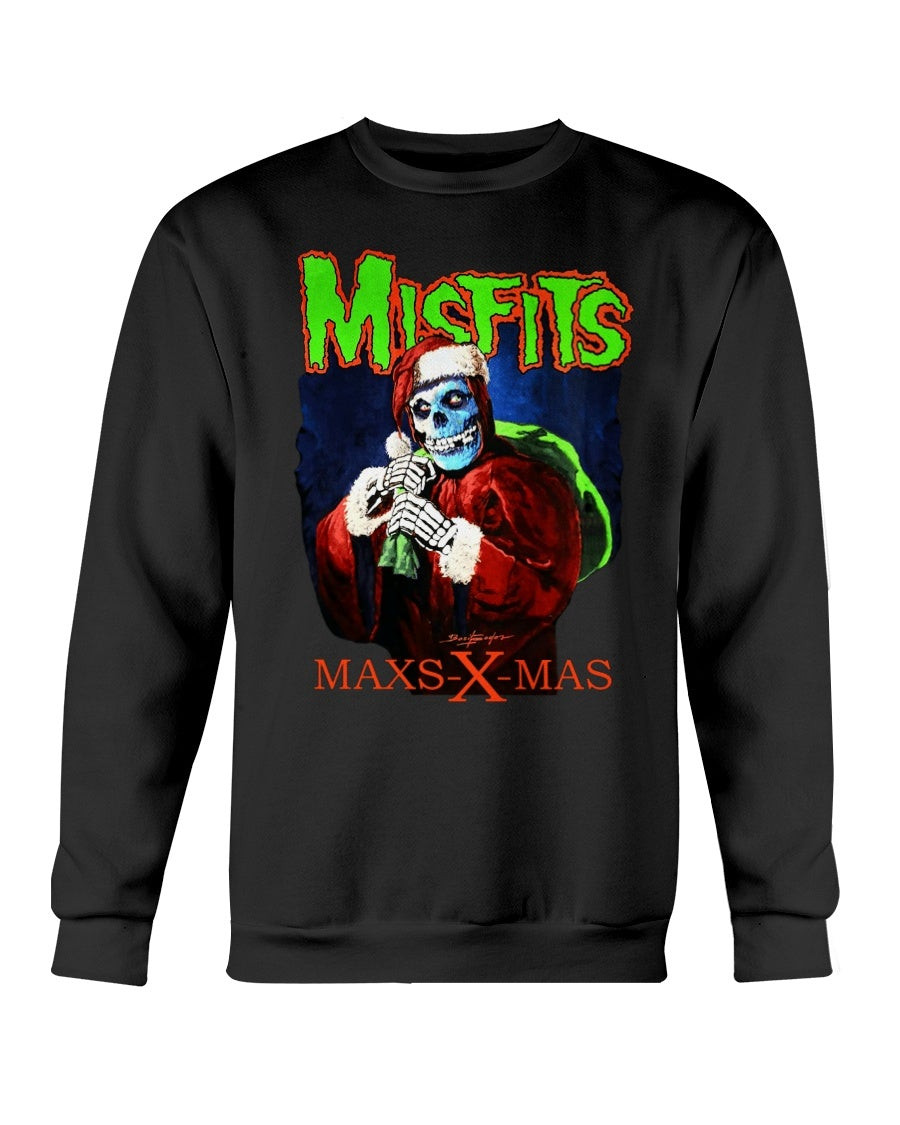 Misfits 1996 Vintage T Shirt Maxs X Mas Danzig Hardcore Punk Horror Sweatshirt 211122