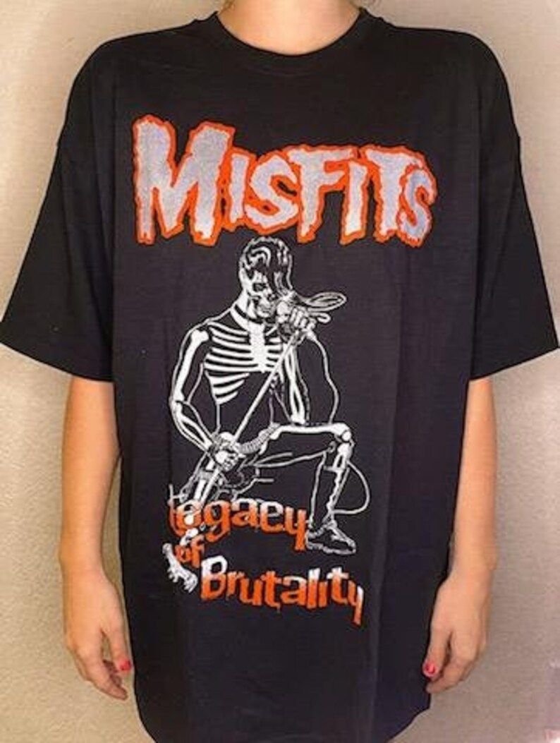 Misfits Legacy Of Brutality Vintage Band Tee