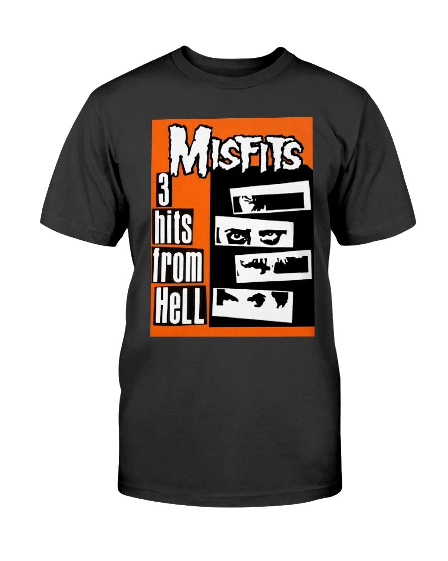 Misfits 1981 Vintage 3 Hits From Hell Shirt