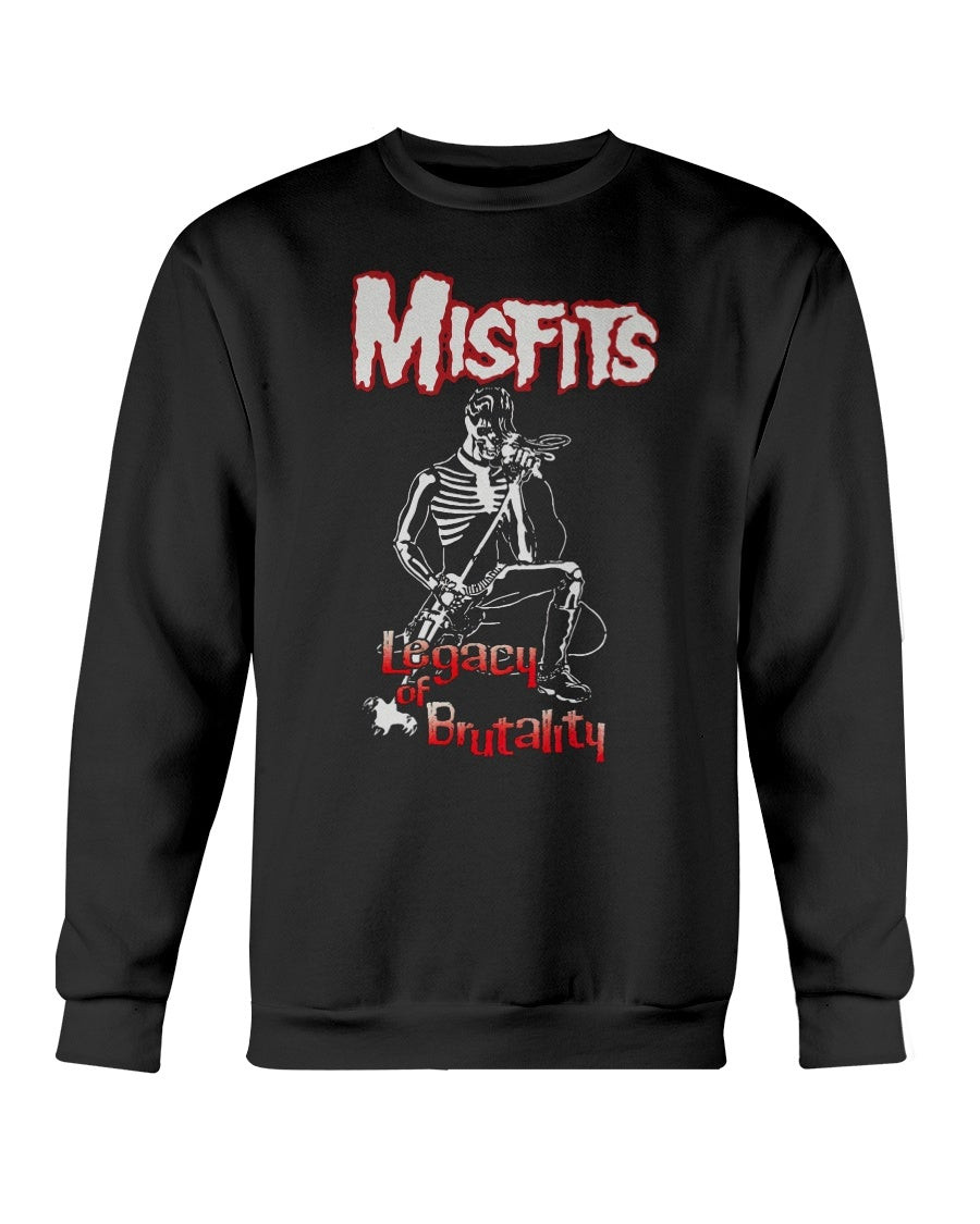 Misfits T Shirt Older Black Tee Shirt Legacy Of Brutality Album Samhain Danzig Sweatshirt 081721