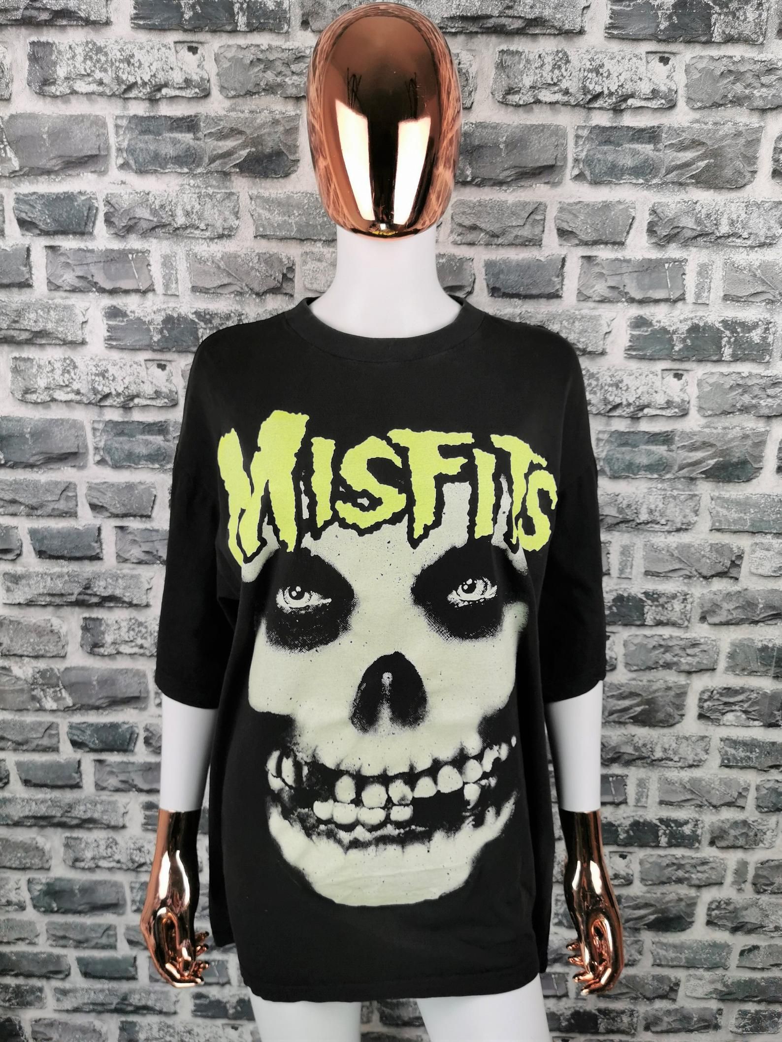 Miss 1996 Vintage T-Shirt European Tour Tee / Danzig / Hardcore Punk / Horror / Glows In The Dark / Rare