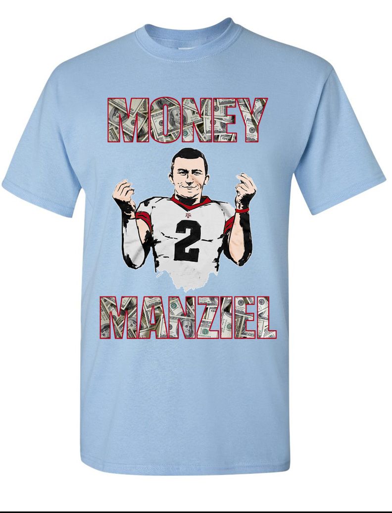 Money Manziel Shirt Rare Designed Graphic