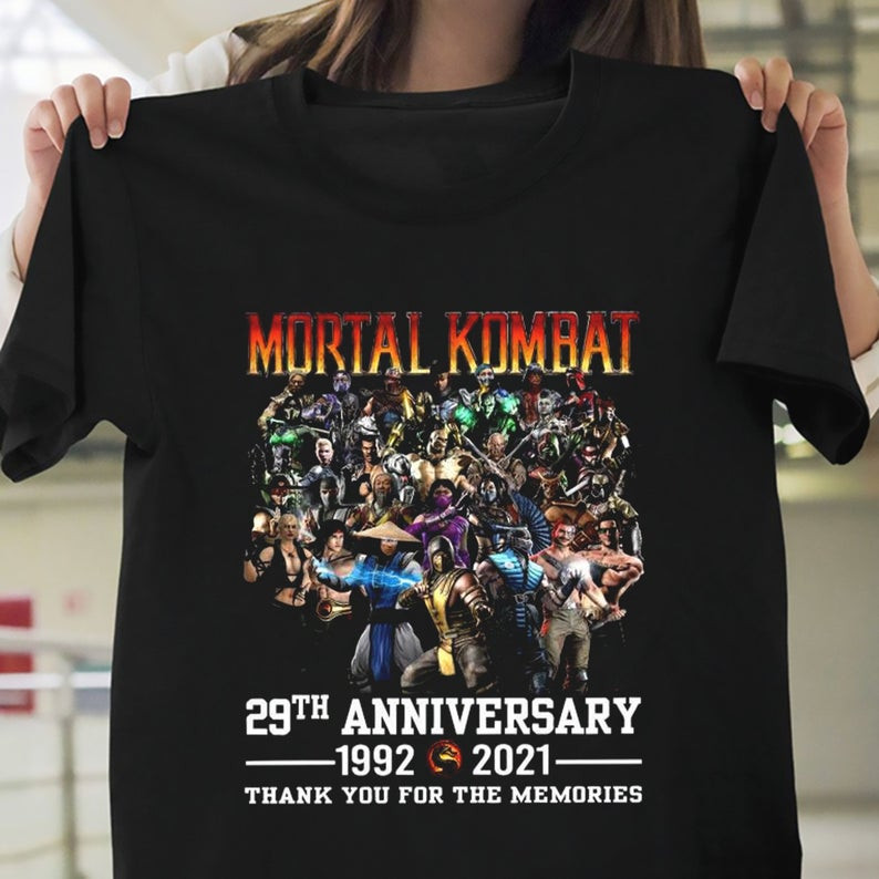 Mortal Kombat 29Th Anniversary 1992-2021 T-Shirt