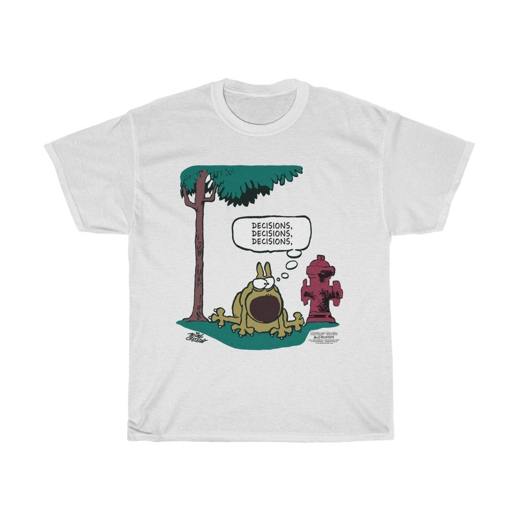 Mother Goose And Grimm Decisions Unisex Heavy Cotton Tee 211102