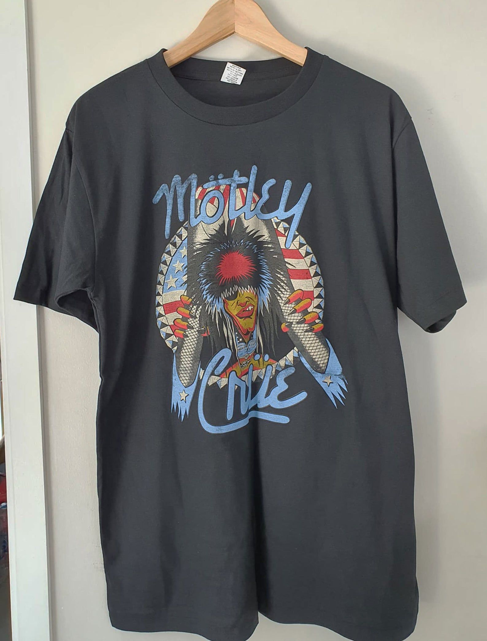 Motley Crue T-Shirt Vintage Look Retro T-Shirt 22