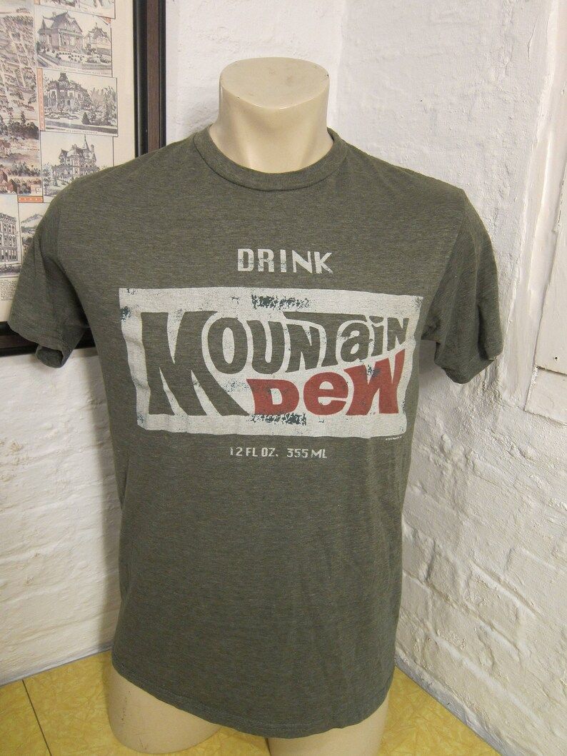 Mountain Dew Shirt Single Sided