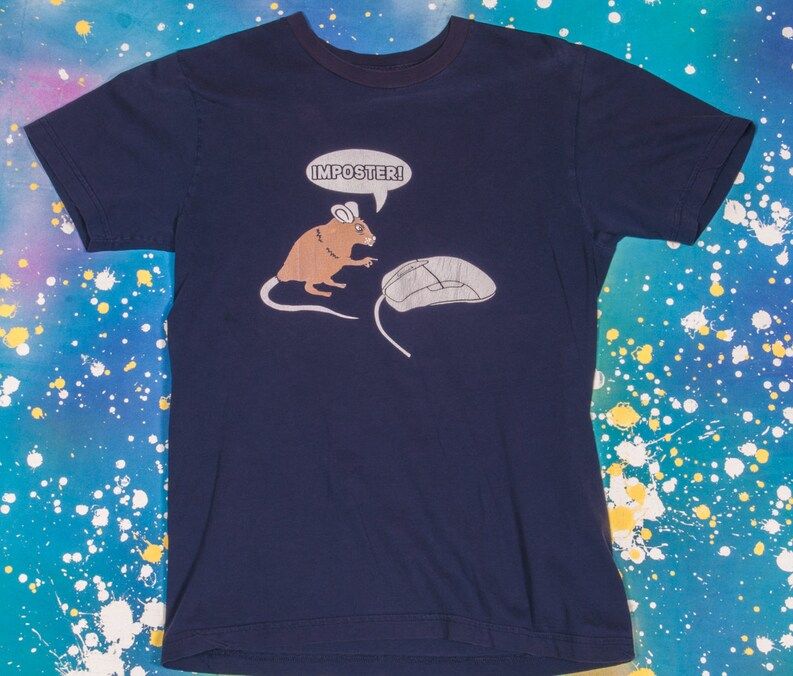 Mouse T Shirt Mens Rare Design Shirt