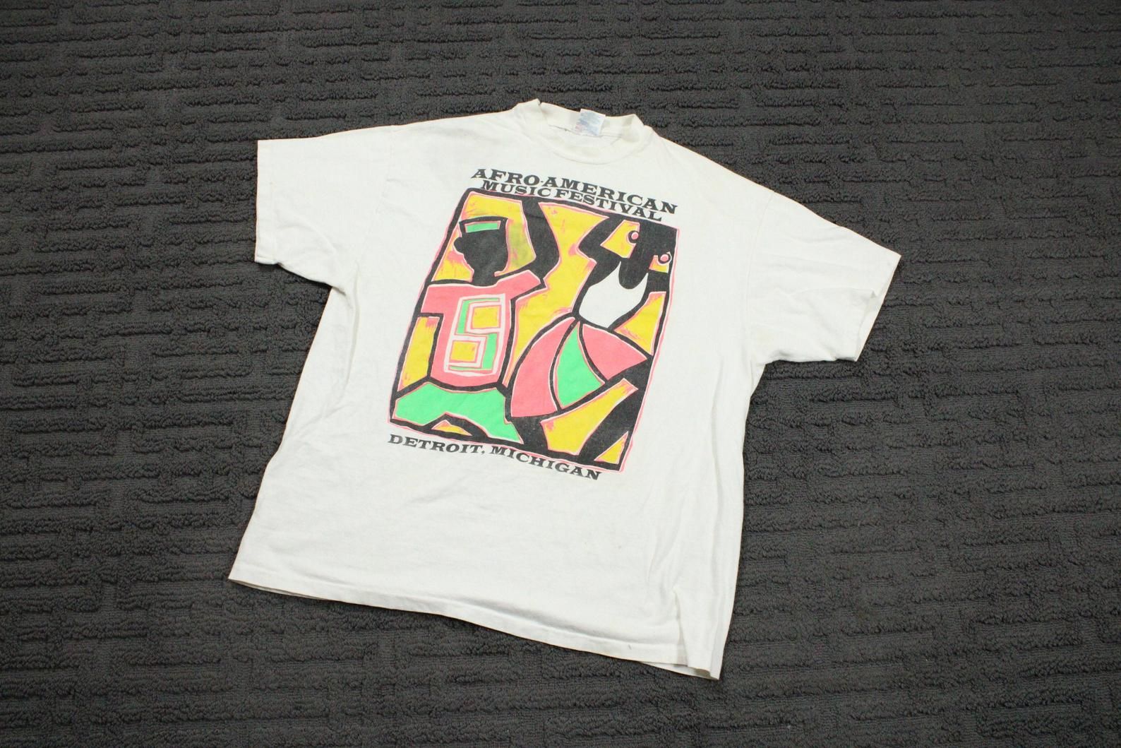 Music Festival T Shirt / Afro American Band Tee / Black History / Music Album Art Graphic / Tour Concert Promo