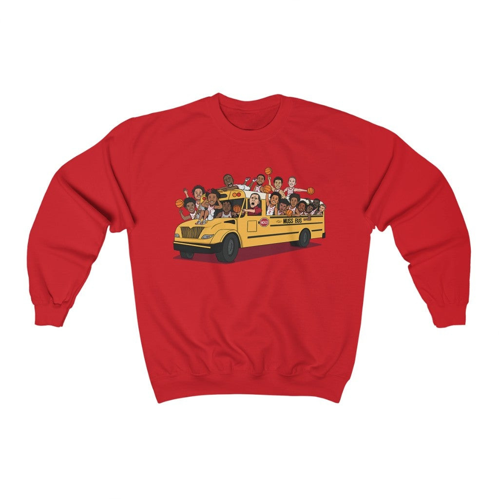 Muss Bus Basketball For Fan Sweatshirt 211206