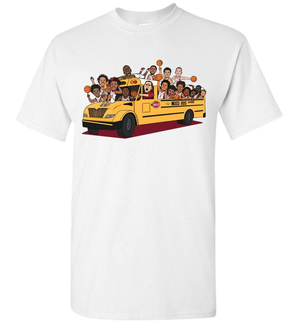 Muss Bus Basketball for fan T-shirt