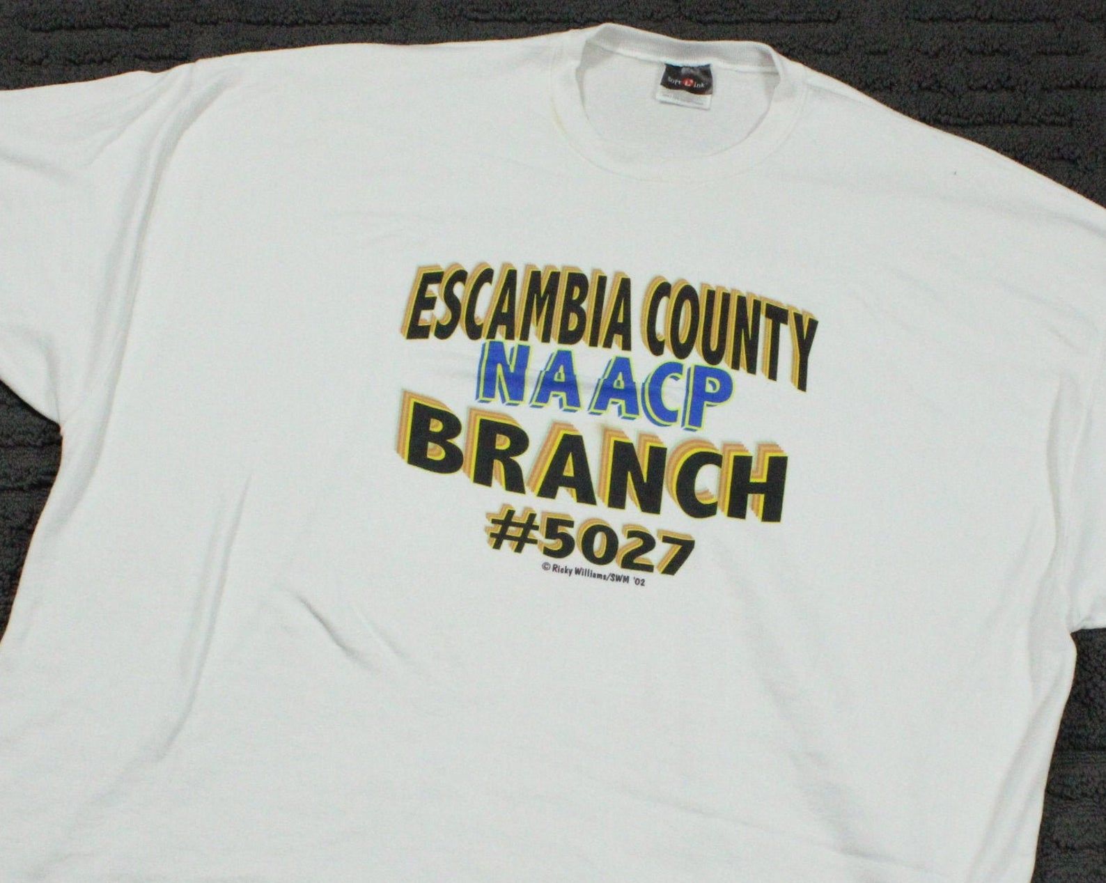 Naacp T-Shirt / 90S Politics / Black History / Afro American Tee / Political Promo Graphic Shirt / Racism / Delta