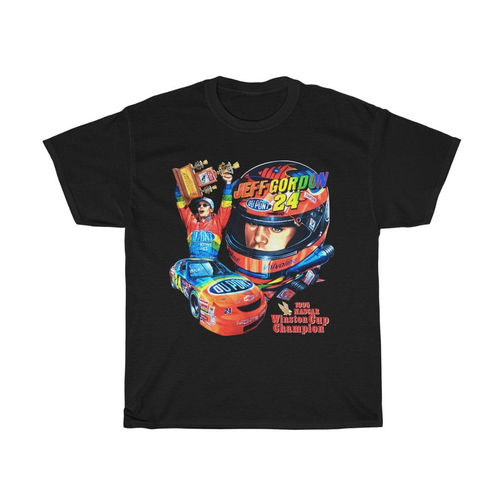 Nascar 1995 Jeff Gordon Winston Cup Champion Unisex Heavy Cotton Tee 211112