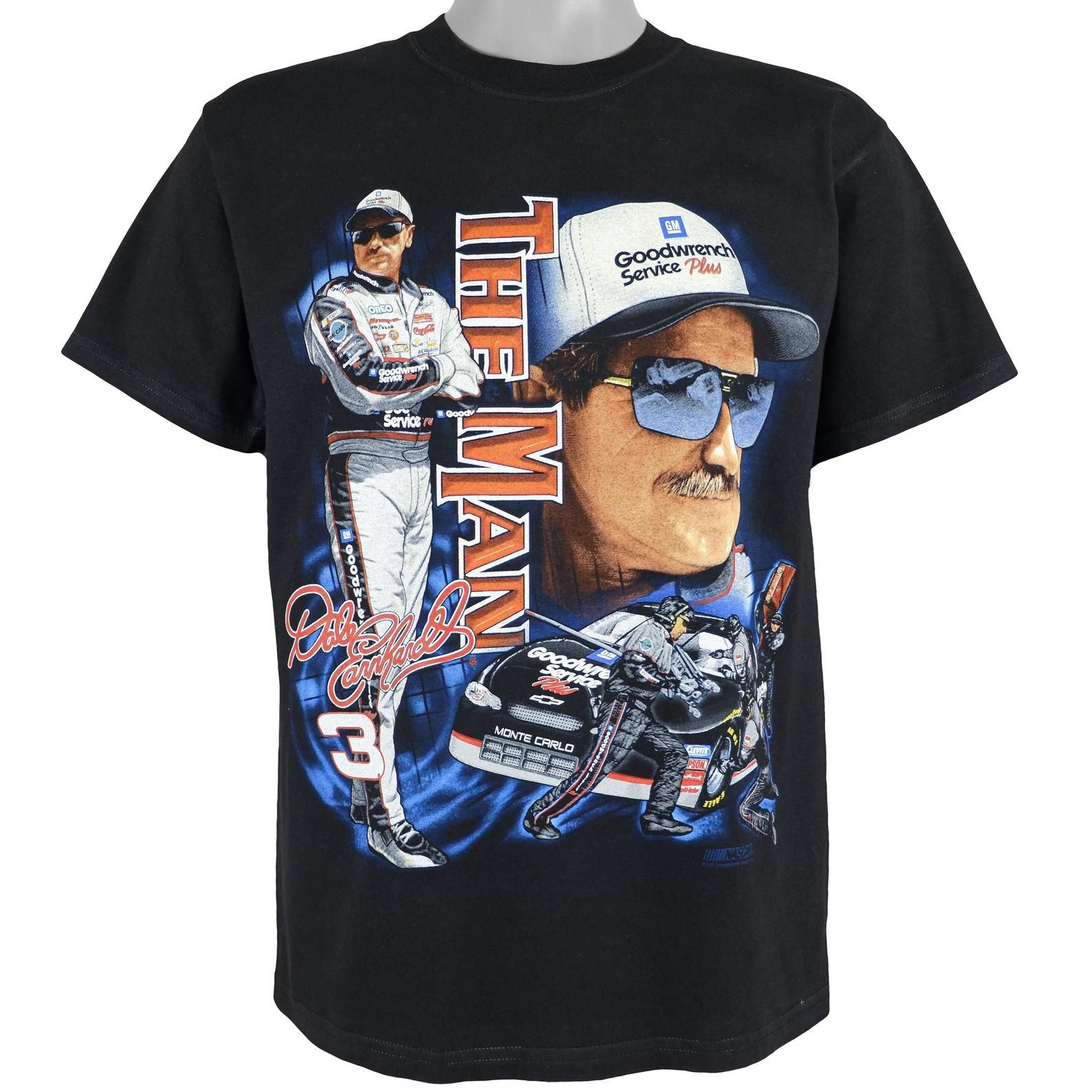 Nascar Chase - 'Dale Earnhardt The Man' Deadstock T-Shirt 1990'S