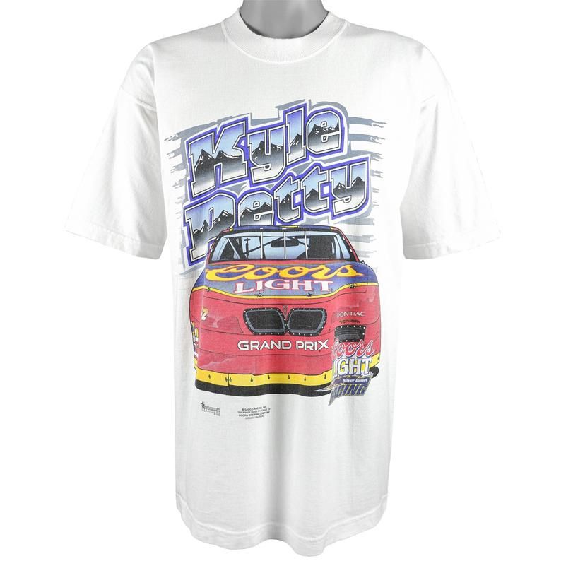 Nascar Kyle Petty Coors Light Racing Deadstock 1996 Shirt