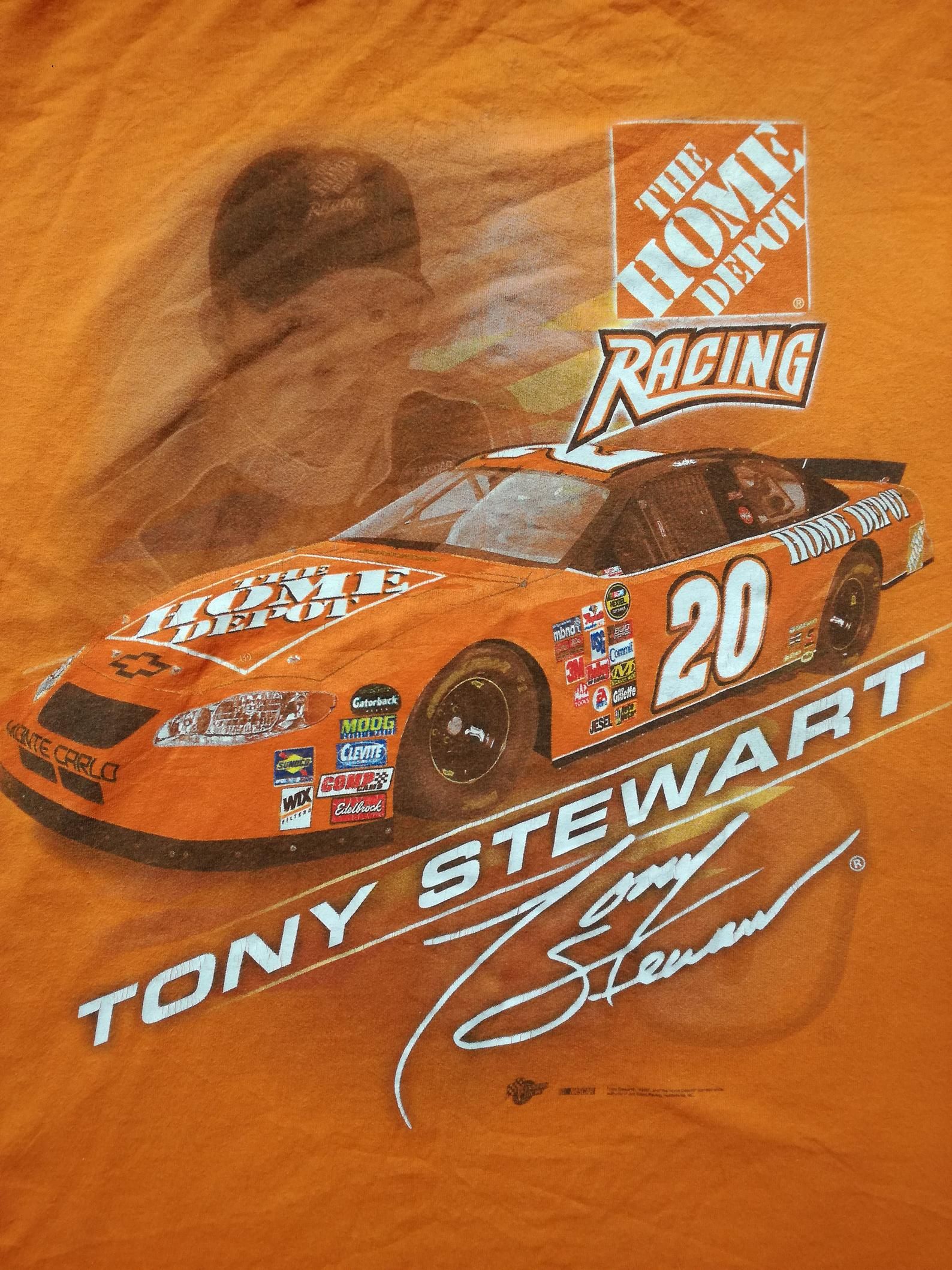 Nascar Tony Stewart Longsleeve Tshirt