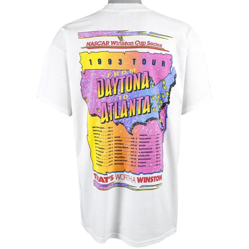 Nascar Winston Cup Series From Daytona to Atlanta 1993 Shirt