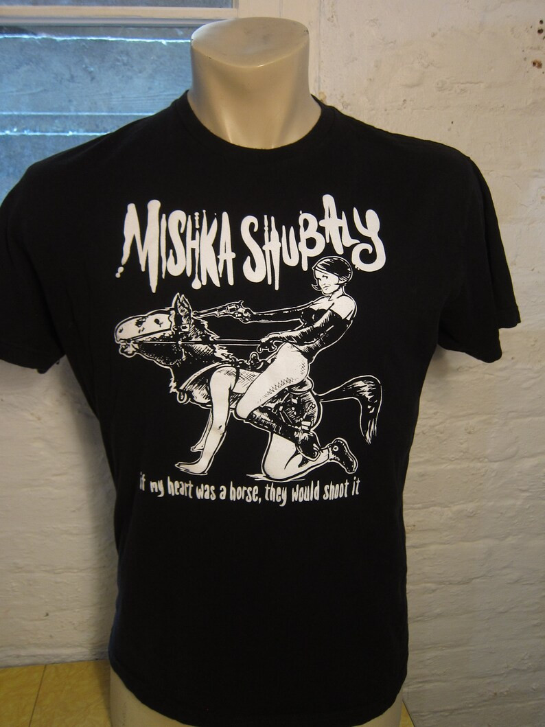 Naughty Woman On A Horse Mishka Shubaly Shirt Single Sided