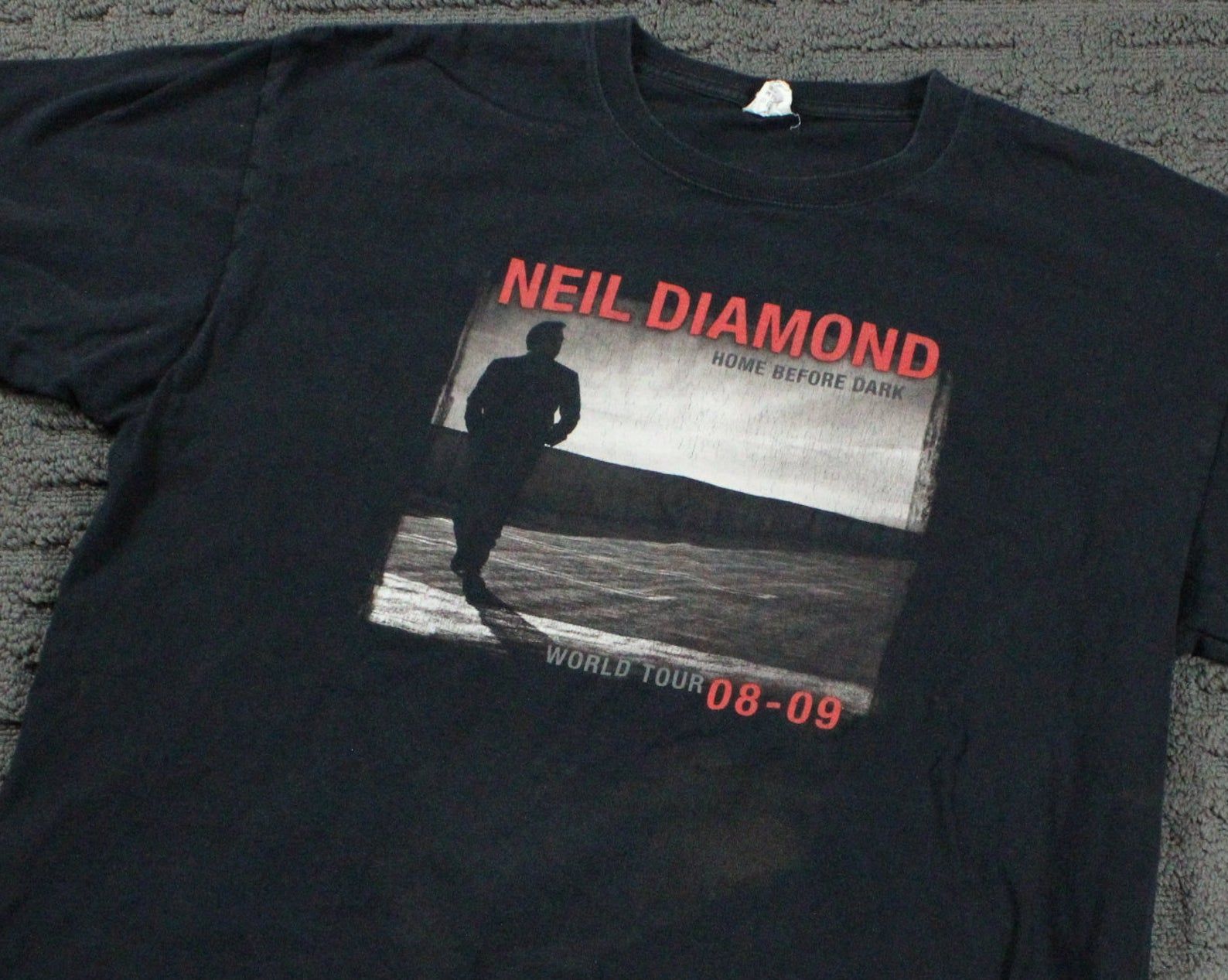 Neil Diamond T-Shirt / Rock And Roll Band Tee / Music Album Art Graphic / Tour Concert Promo