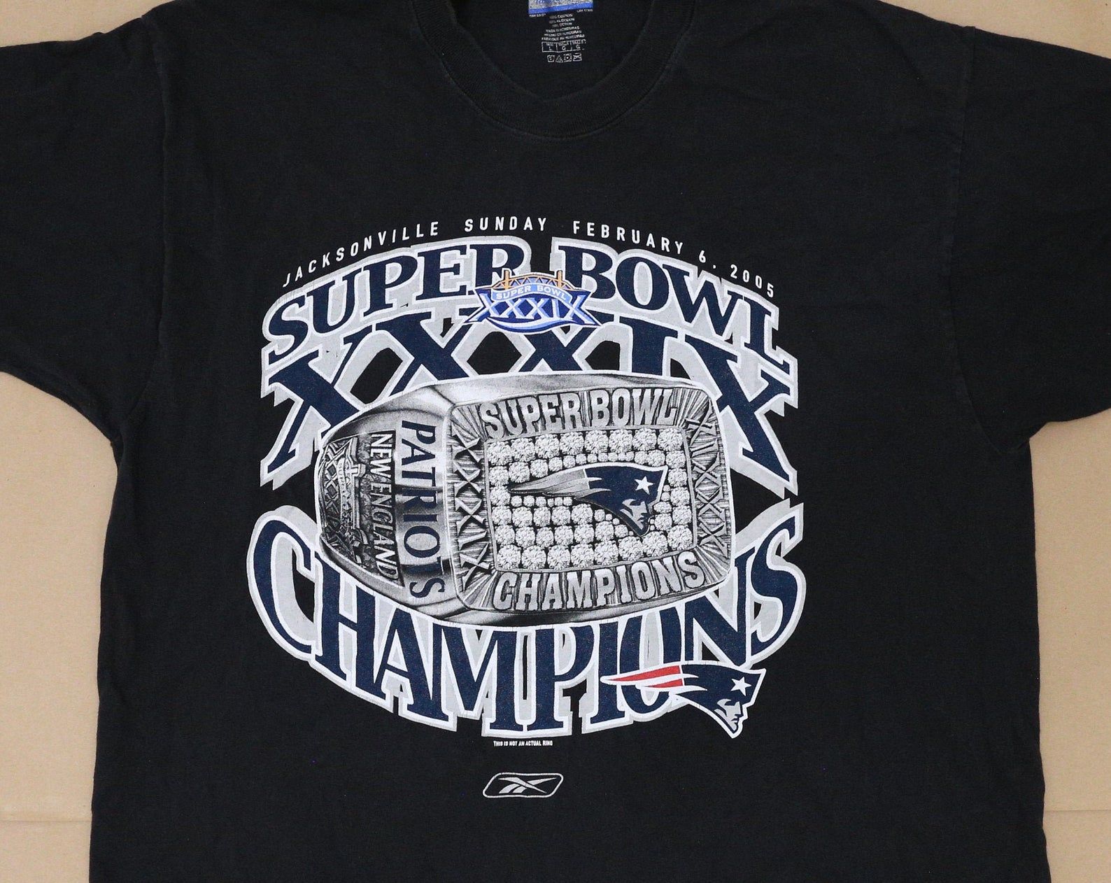 New England Patriots Superbowl 2005 Vintage Tee