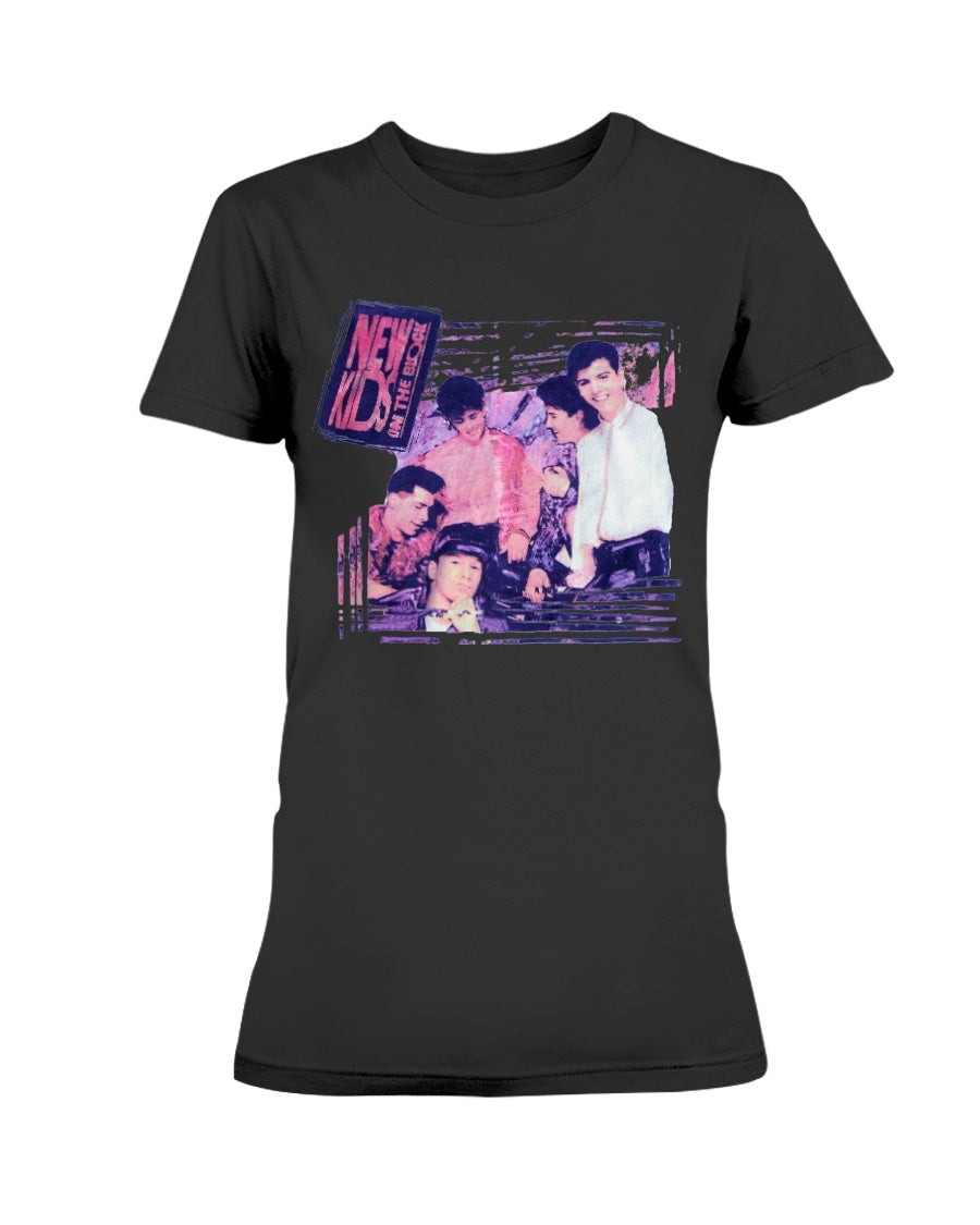 New Kids On The Block Magic Summer Tour Ladies T Shirt 082021