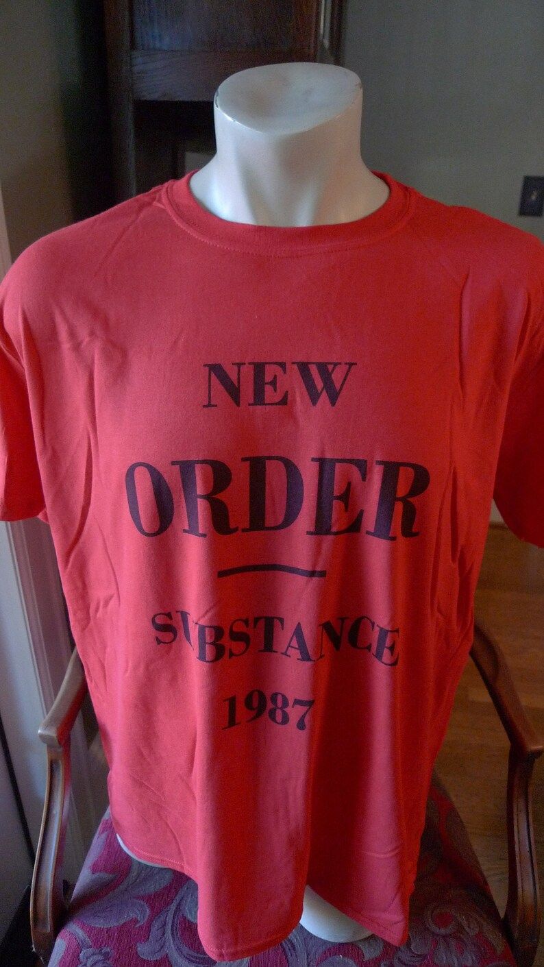 New Order Shirt Rare Design Shirt