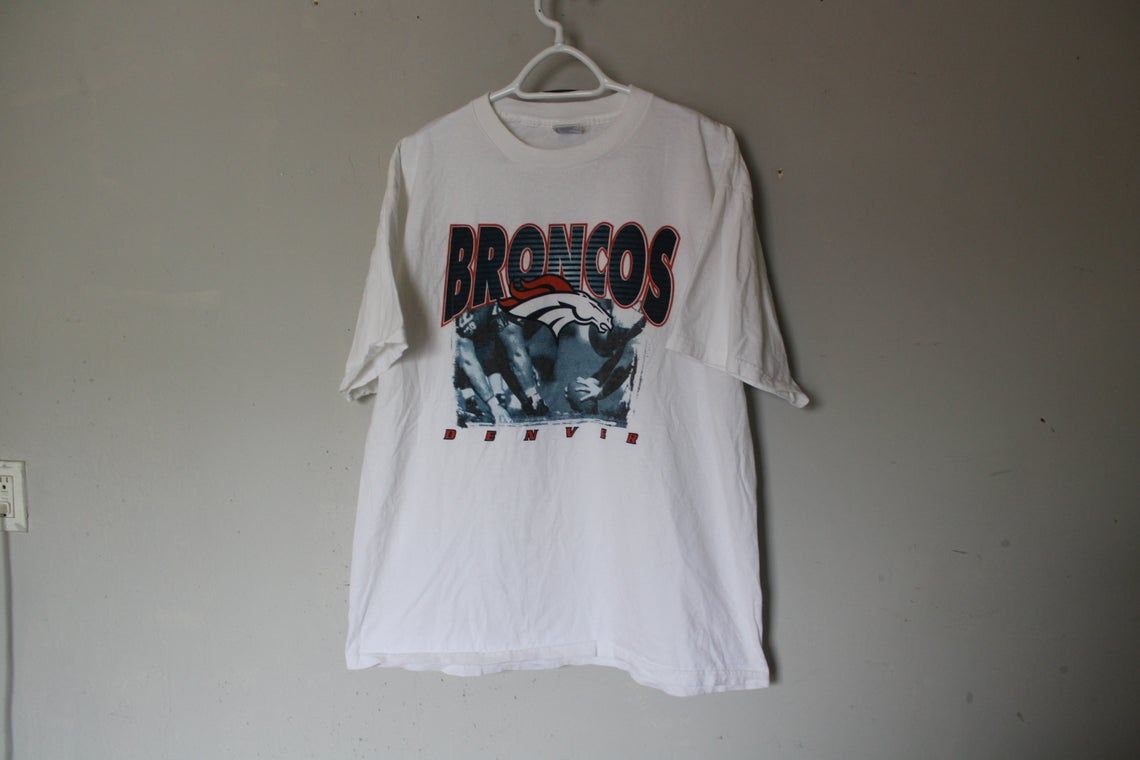 NFL Football Denver Broncos Superbowl Champion 80s Shirt