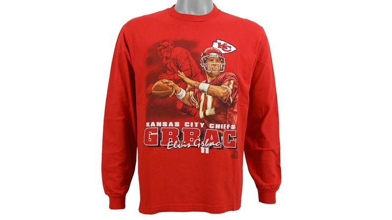 Nfl Kansas City Chiefs Elvis Grbac 1998 Shirt