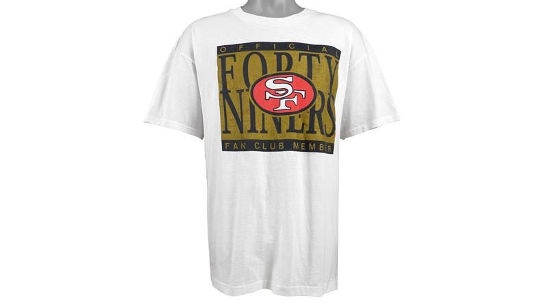 Nfl San Francisco 49ers Official Fan Club Member Deadstock 1990's Shirt