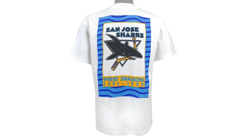 Nhl San Jose Sharks Deadstock 1991 Shirt nhl san jose sharks deadstock 1991 shirt doasw