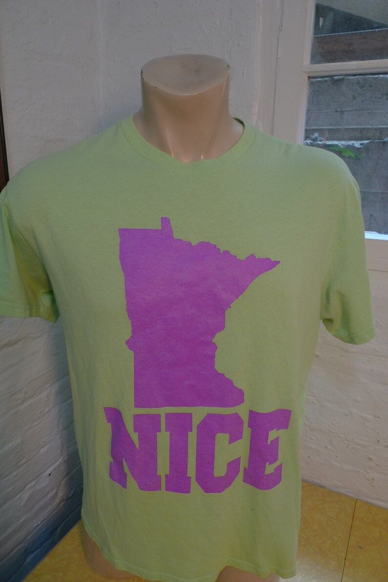 Nice Minnesota Shirt Single Sided