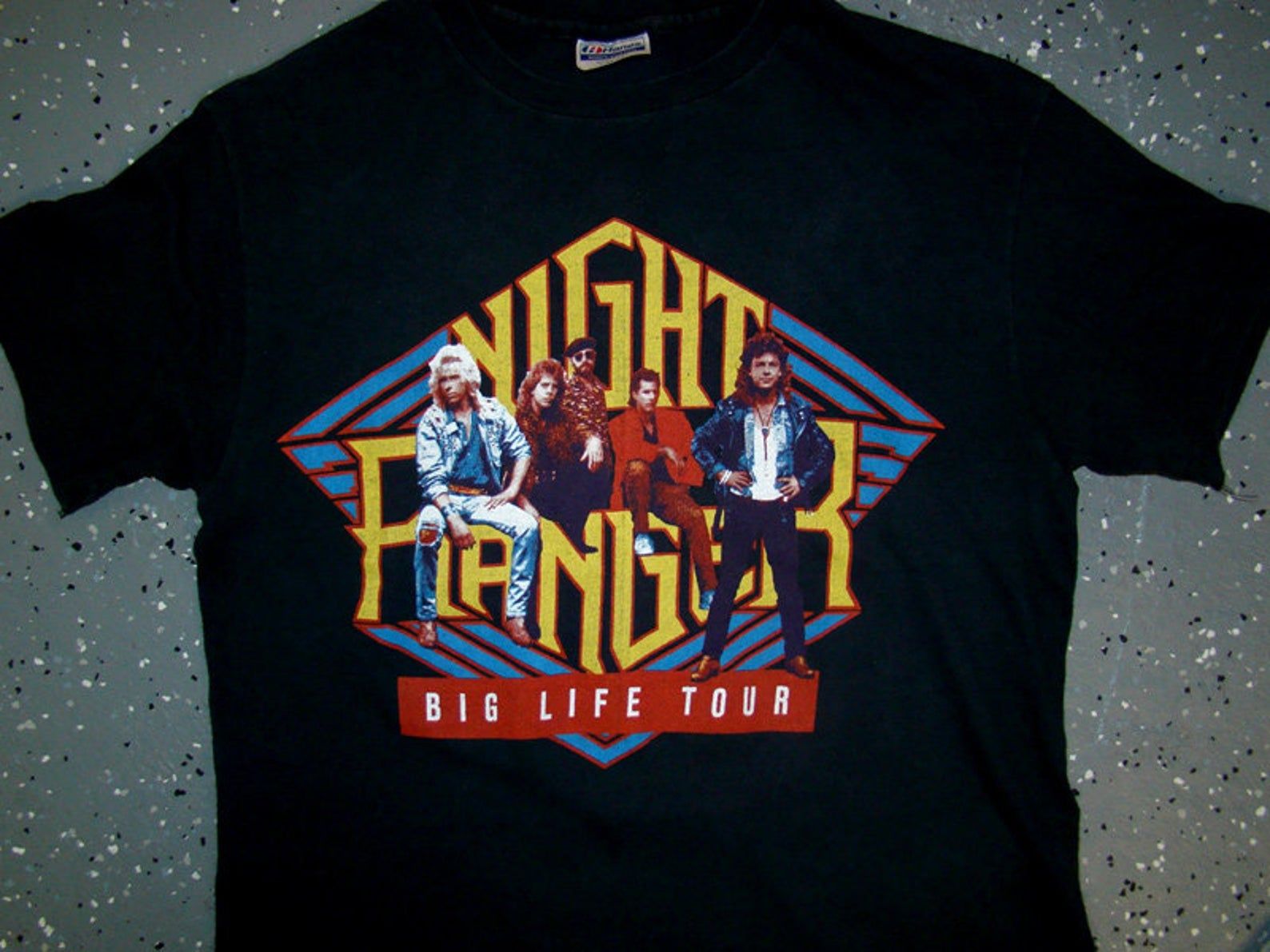 Night Ranger Big Life Tour T Shirt 1987 - Please Read Description!