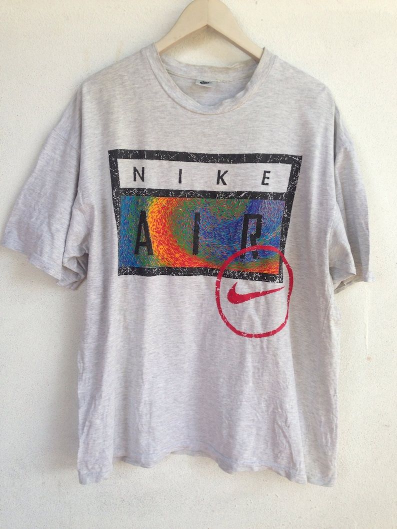 Nike Air Big Logo Tshirt Rare Design Shirt