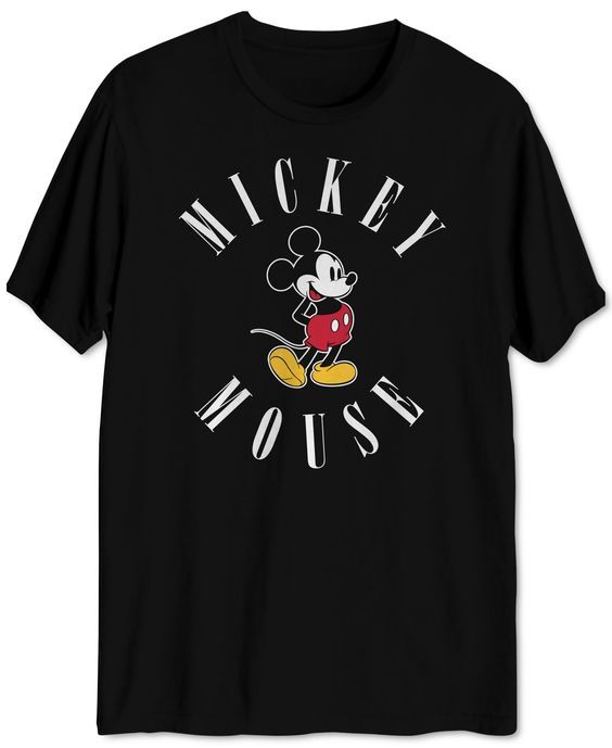 Nineties Mickey Mouse Mens Graphic shirt