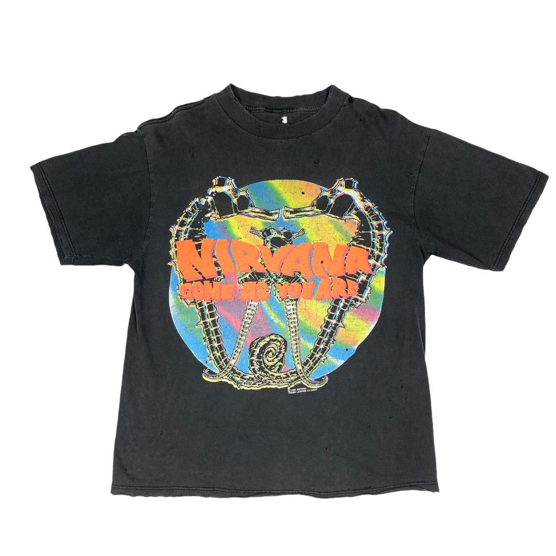 Nirvana Come As You Are Vintage Shirt