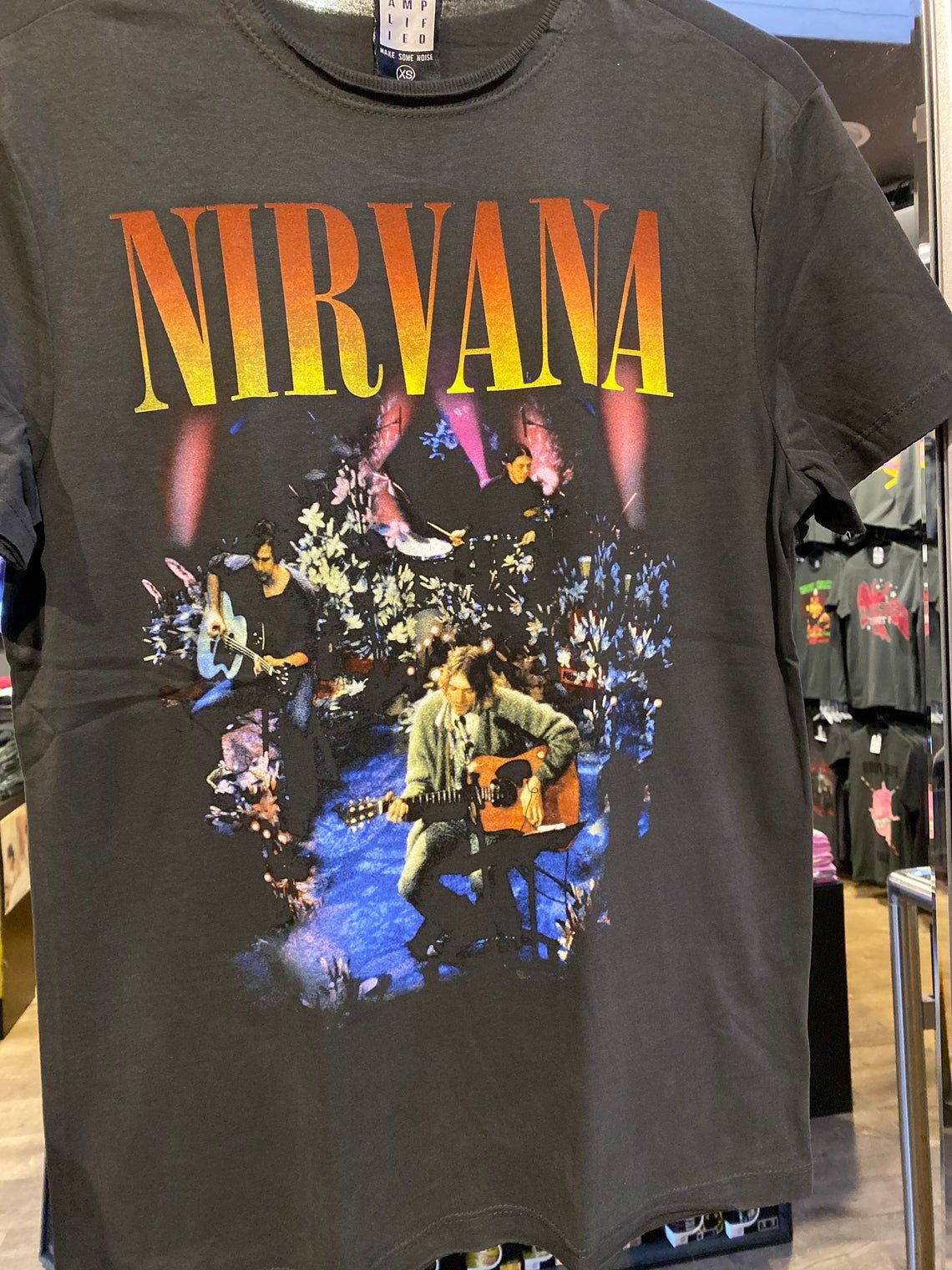 Nirvana live in New York Vintage shirt