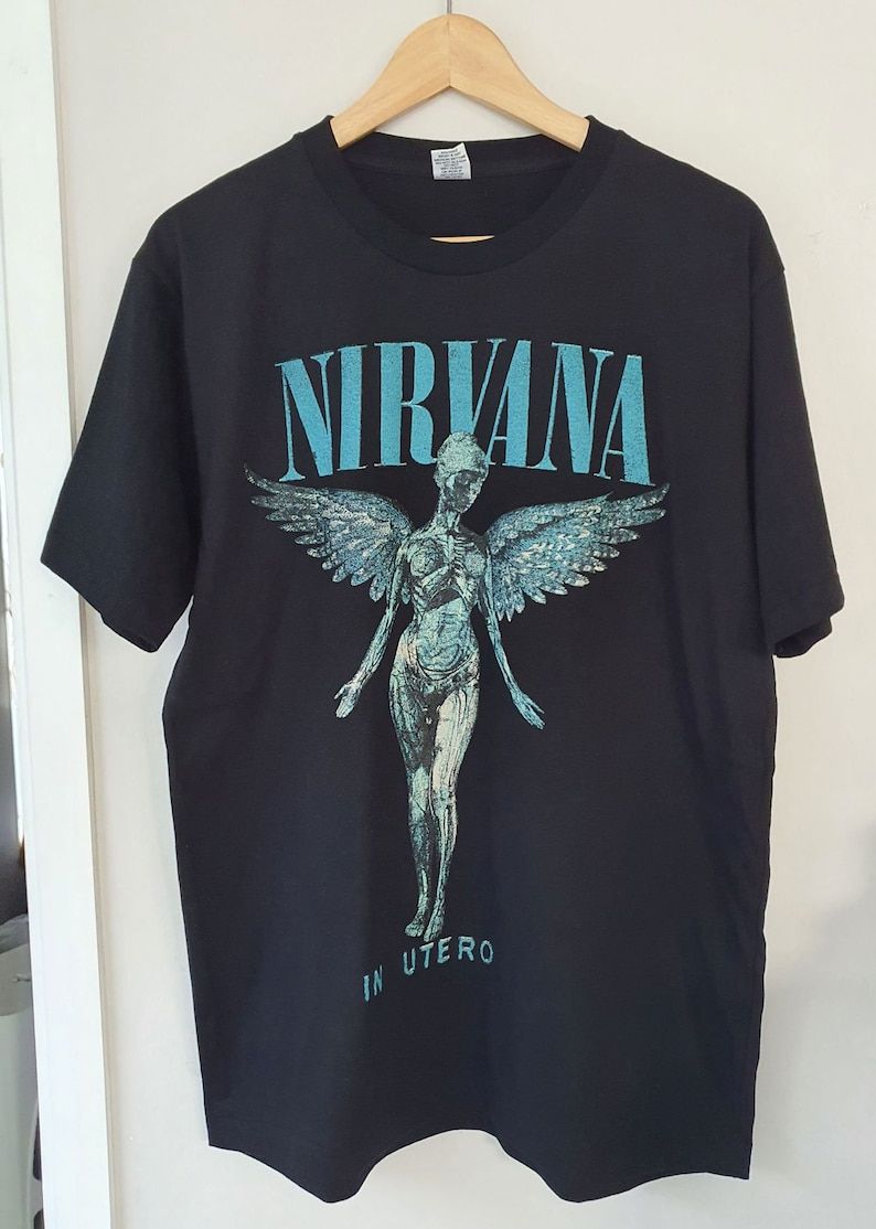 Nirvana Utero Tour T Shirt Vintage Look Retro T Shirt nirvana utero tour t shirt vintage look retro t shirt lneha
