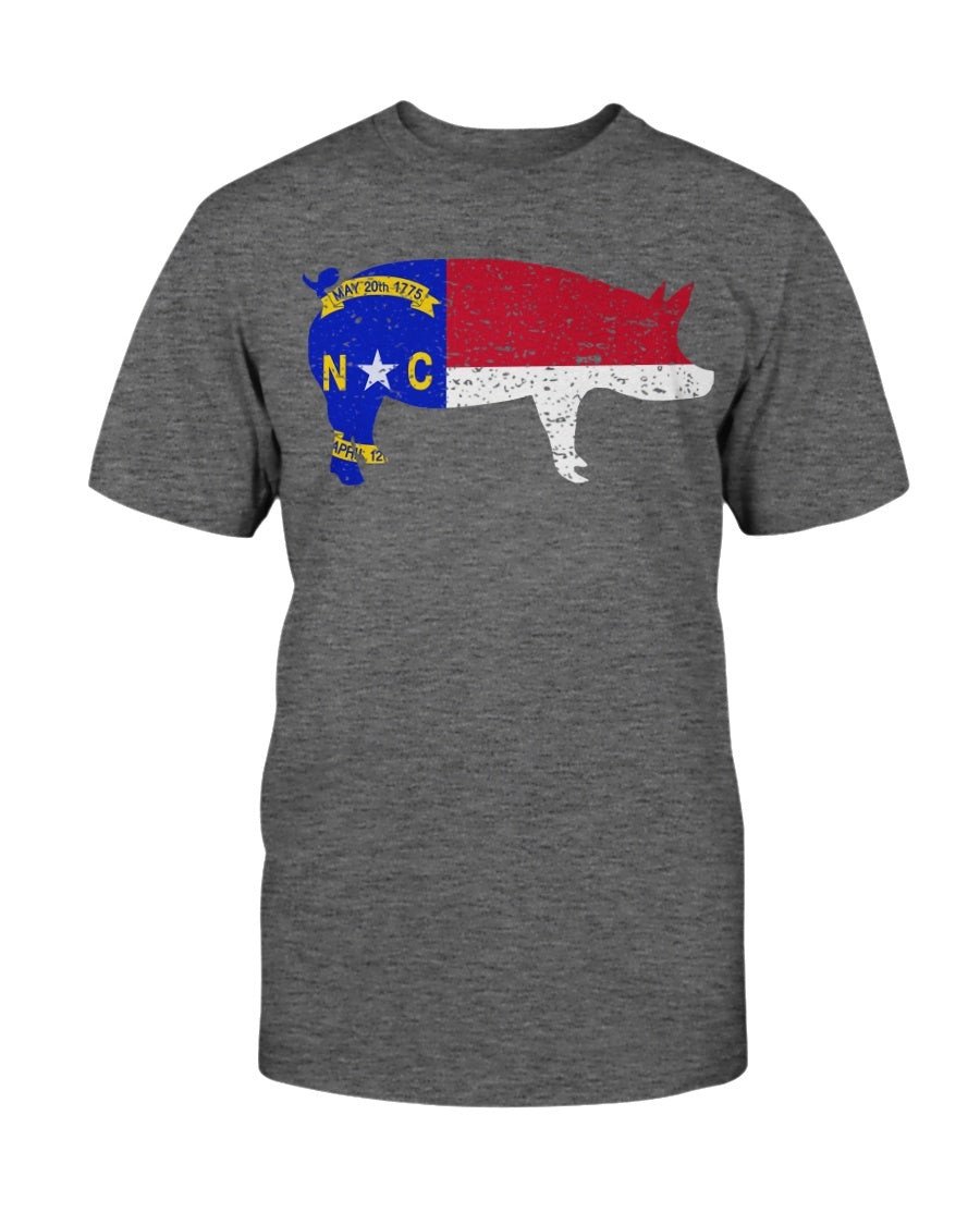 North Carolina Pig State Flag T Shirt 081621 north carolina pig state flag t shirt 081621 bt3j5