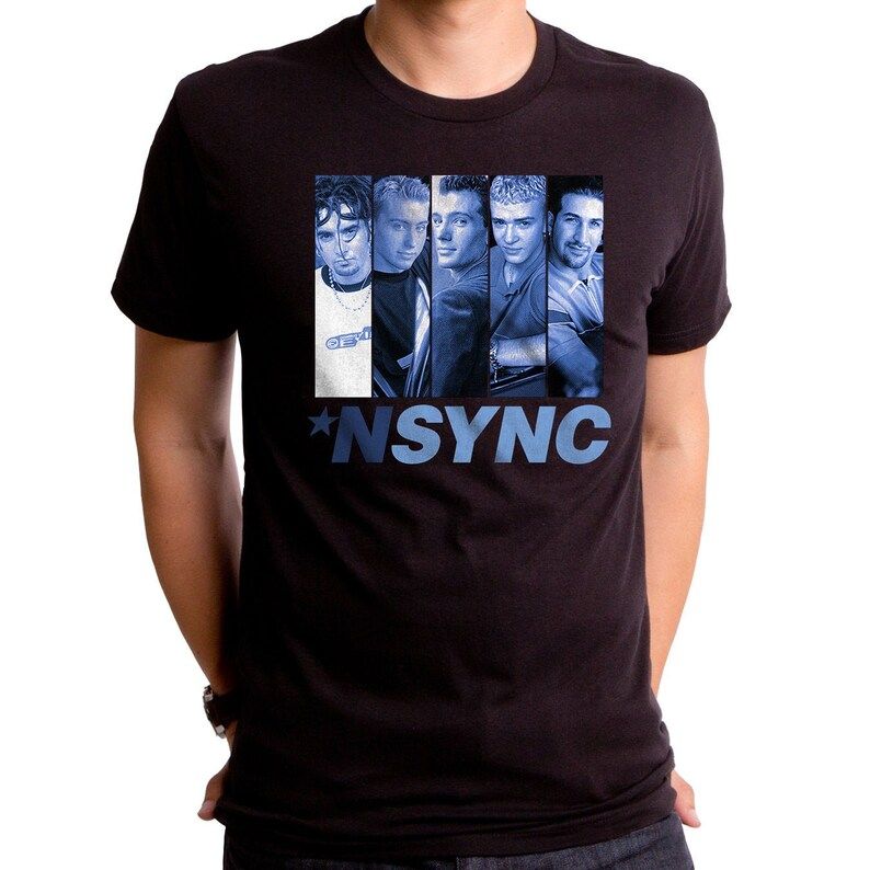 Nsync Feeling Blue Mens T Shirt