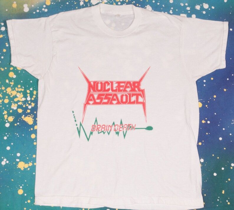 Nuclear Assault Metal Rare Design Shirt