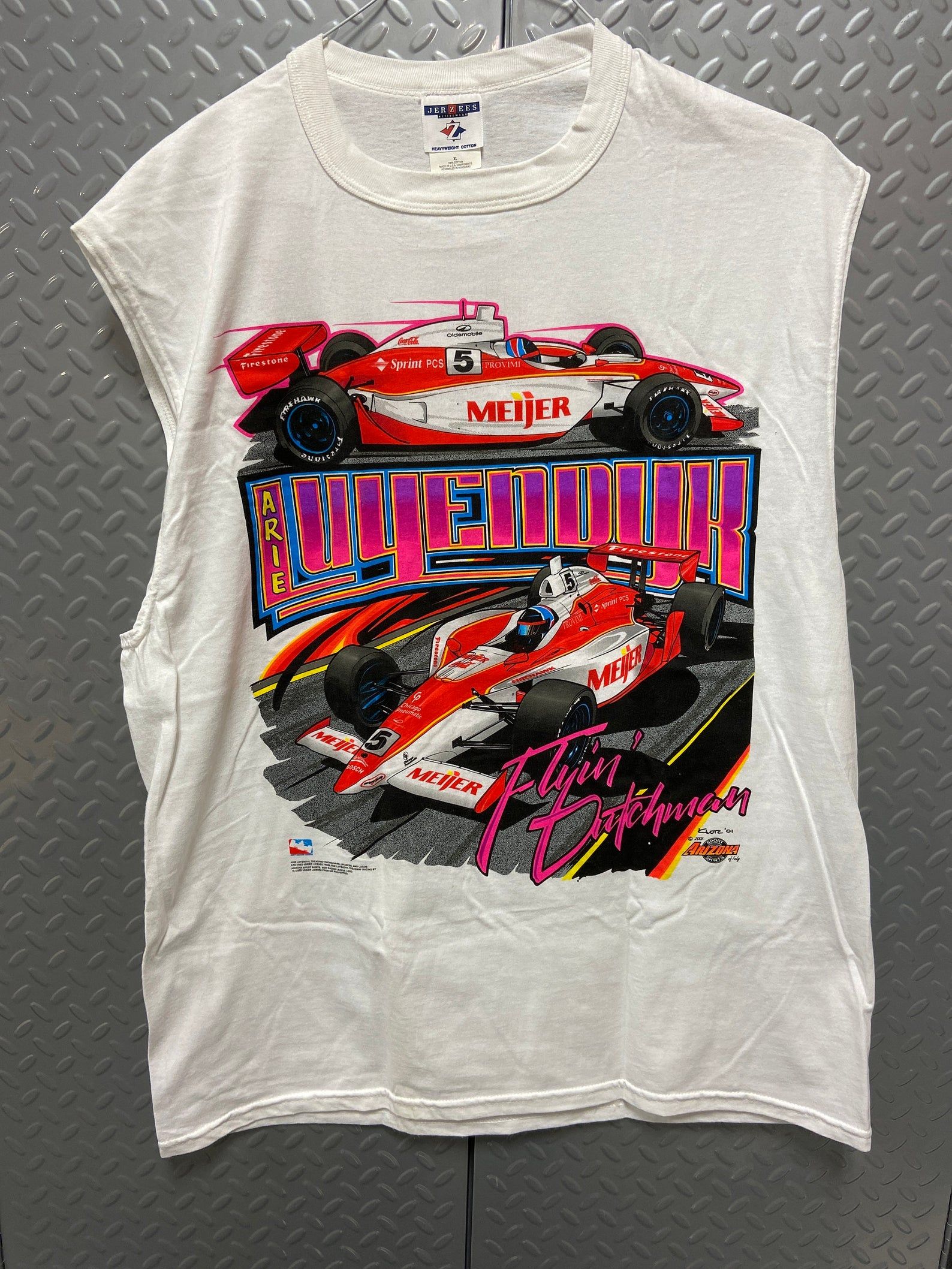 Nwot Vintage 2001 Irl Arie Luyendyk Sleeveless